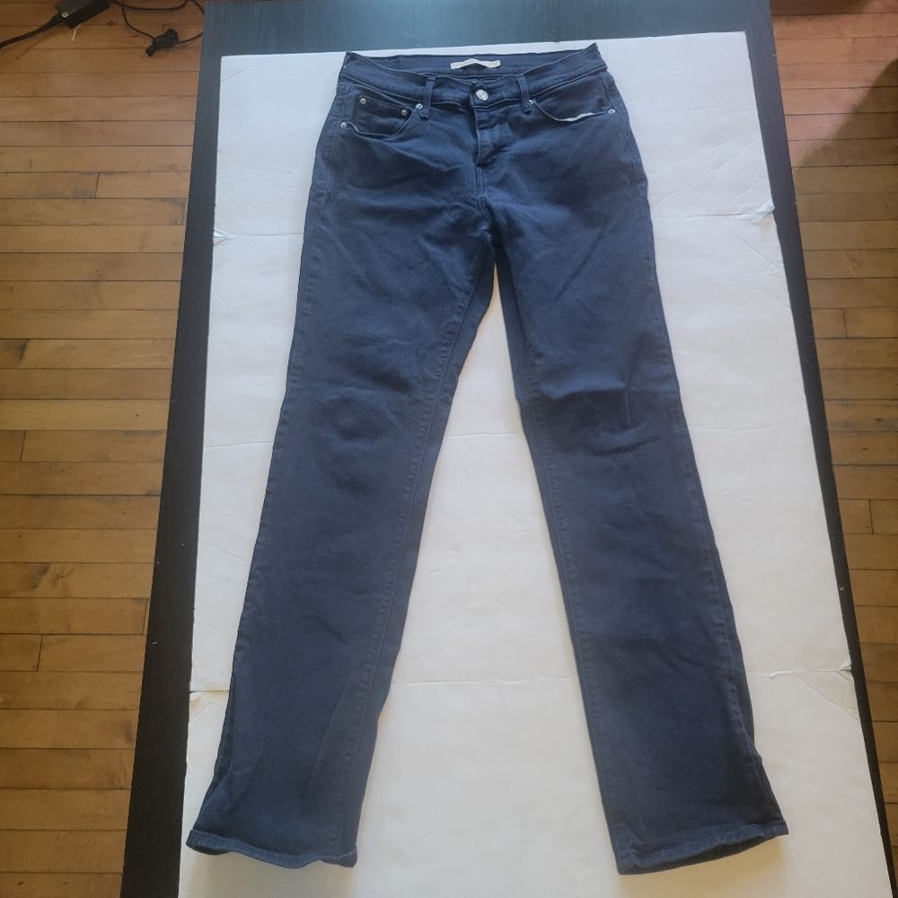 Levi's Women 505 Straight Jeans Size 27 Mid Rise